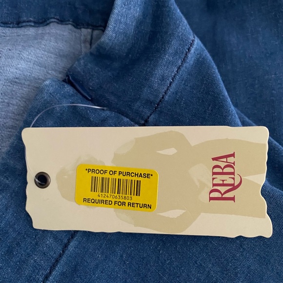 Studded Denim Skirt Reba - Picture 11 of 14